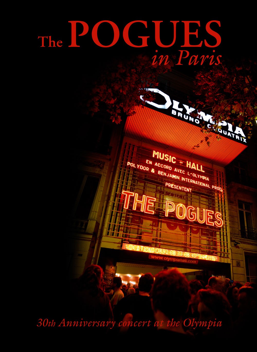 THE POGUES in Paris - 30th anniversary concert at the Olympia
