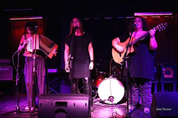 con Susanna Ruffini e Stefania Placidi sul palco del Wishlist - Foto di Sara Terreni