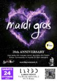 I Mardi Gras celebrano vent'anni dall'uscita del loro primo album "drops made" sul palco romano di Largo Venue